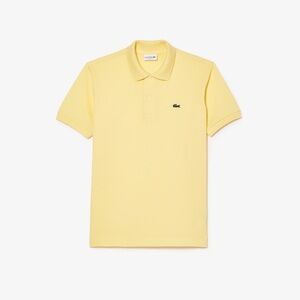 Lacoste Pastel Yellow Polo T-Shirt
